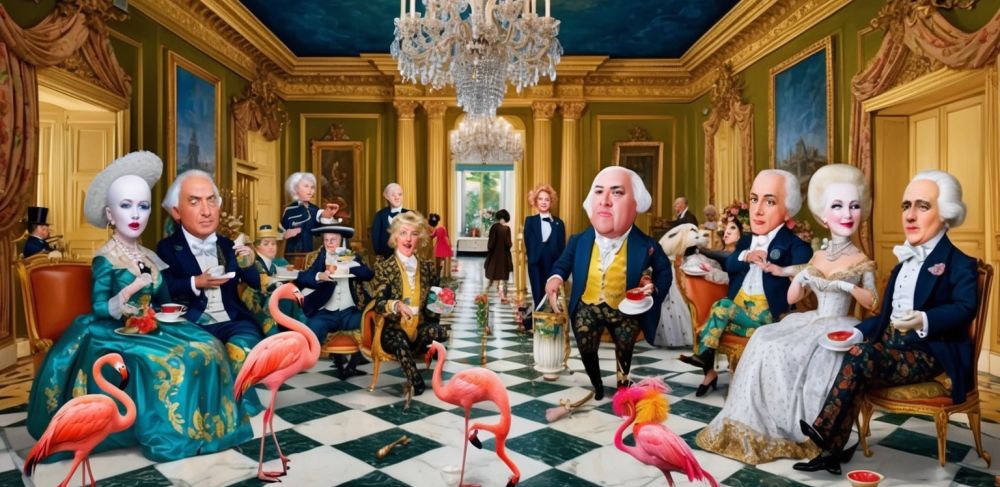 High Society Hijinks: A Satirical Spin on Aristocratic Life