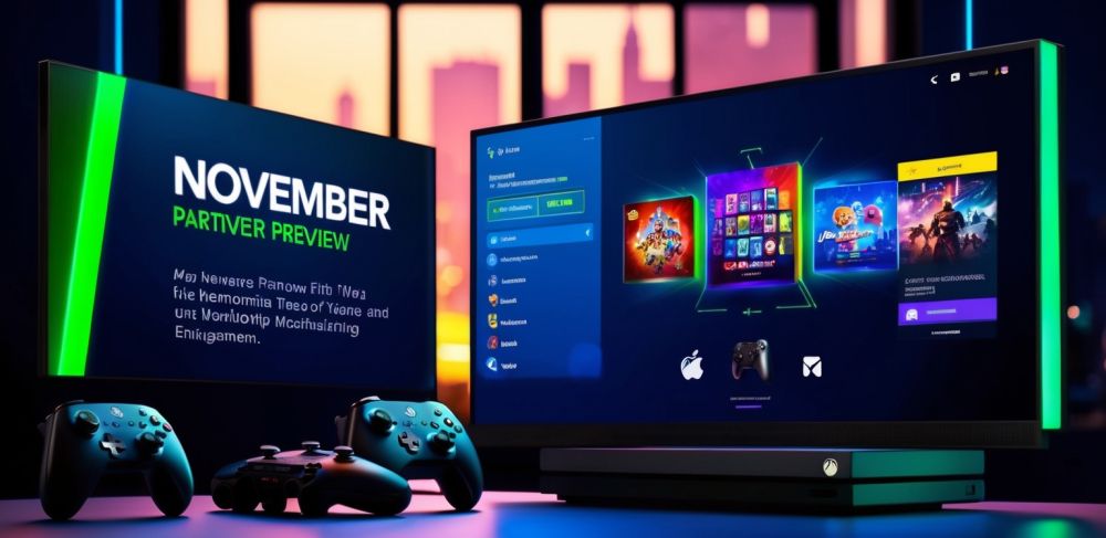 Gaming Platform Unveils November Partner Preview with New Titles and Membership Enhancements