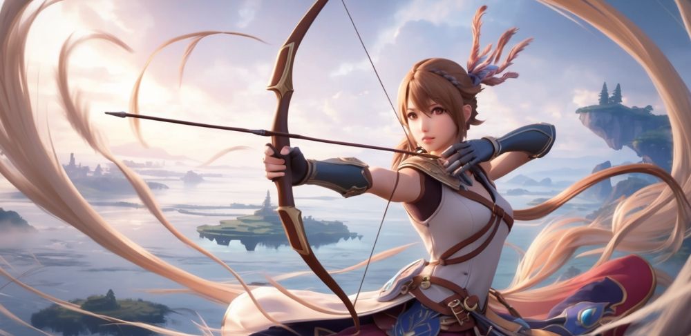 Wind's Edge: Unveiling the Tactical Artistry of an Anemo Archer in Genshin Impact