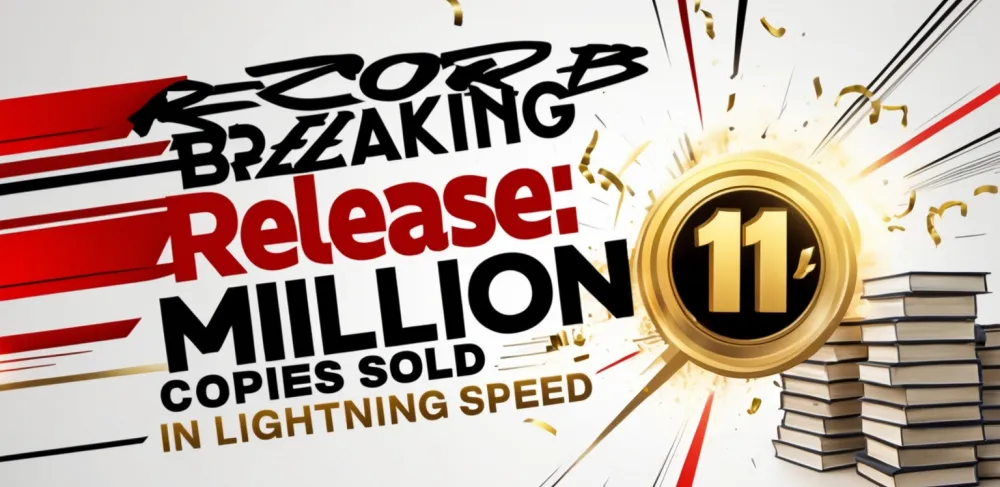 Record-Breaking Release: One Million Copies Sold in Lightning Speed
