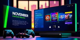 Gaming Platform Unveils November Partner Preview with New Titles and Membership Enhancements