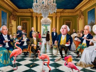 High Society Hijinks: A Satirical Spin on Aristocratic Life