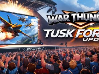 War Thunder’s Tusk Force Update Ignites GR Live Spectacle