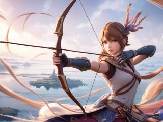 Wind's Edge: Unveiling the Tactical Artistry of an Anemo Archer in Genshin Impact