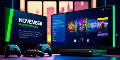 Gaming Platform Unveils November Partner Preview with New Titles and Membership Enhancements