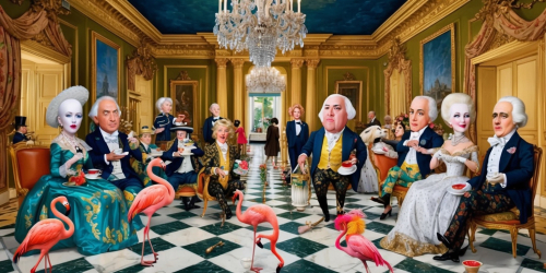 High Society Hijinks: A Satirical Spin on Aristocratic Life