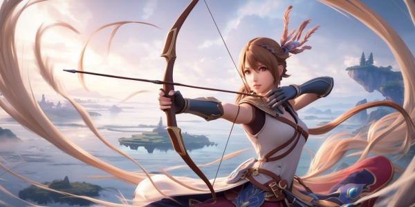 Wind's Edge: Unveiling the Tactical Artistry of an Anemo Archer in Genshin Impact