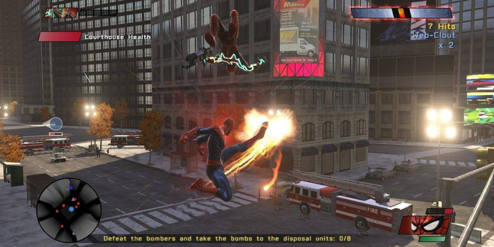 Spider-Man Web of Shadows game