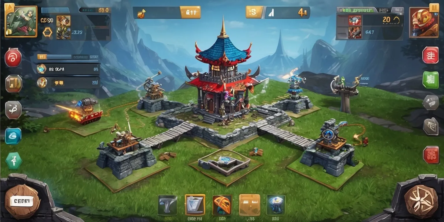 Tower Defense Merge game